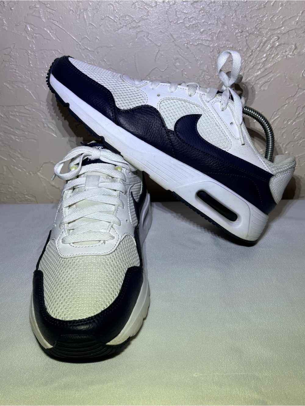 Nike Air Max SC  White Blue Running Sneaker Casual size 8 Men’s - Picture 4 of 9